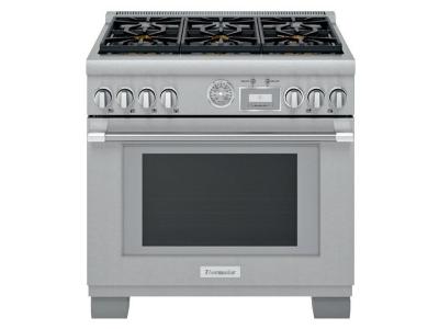 36" Thermador Professional Freestanding Dual-Fuel Range