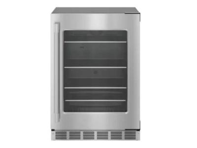 24" Thermador 5.2 Cu. Ft. Professional Glass Door Refrigeration in Stainless Steel