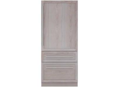 36" Thermador Freedom Built-in Two Door Bottom Freezer Panel Ready