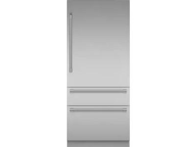36" Thermador Built-In Bottom Mount Smart Refrigerator Stainless Steel