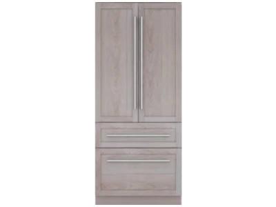 36" Thermador Freedom Built-in French Door Bottom Freezer Panel Ready