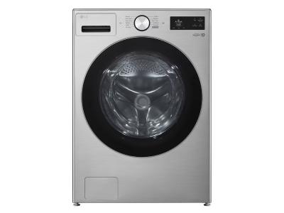 27" LG 5.8 Cu. Ft. Ultra Large Capacity Front Load Washer with AI DD and TurboWash 360