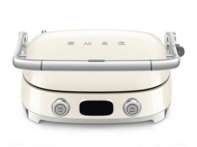 SMEG 50's Style Multiuse Grill in Cream