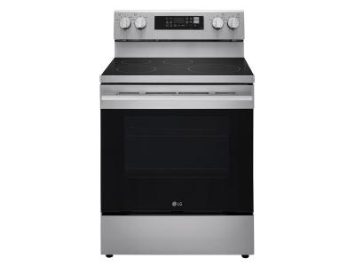 30" LG Induction 6.3 Cu. Ft. Range ProBake Convection Air Fry SelfClean EasyClean & Smart Stainless Freestanding