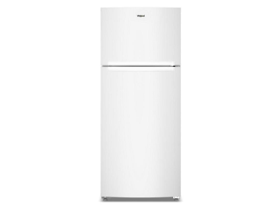 28" Whirlpool 18.0 Cu. Ft. Wide Top Freezer Refrigerator with Total Coverage Cooling