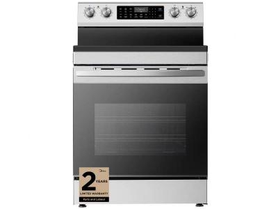 30" Midea 6.3 Cu. Ft. Freestanding Electric Range with 5 Elements and Self-Clean