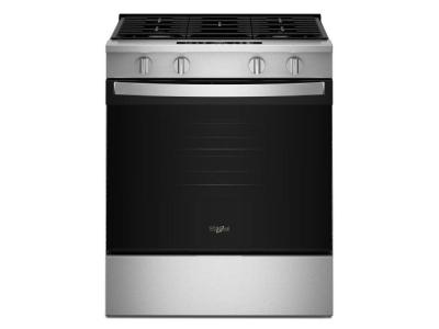 30" Whirlpool Gas Smart Range with No Preheat Mode and Steam Clean