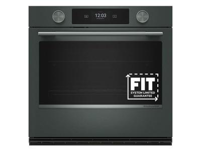 30" Kitchenaid Smart Electric Single Wall Oven with Intelligent Cooking Camera in Juniper