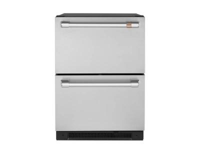 24" Café 5.7 Cu. Ft. Built-In Dual-Drawer Refrigerator