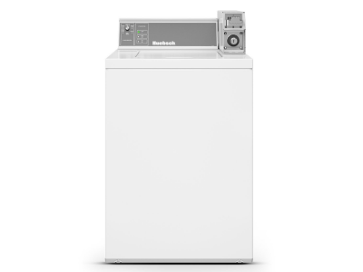 26" Huebsch Commercial Coin Slide Top Load Washer in White