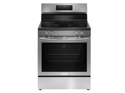 30" Frigidaire Gallery 5.3 Cu. Ft. Rear Control Electric Range with Total Convection