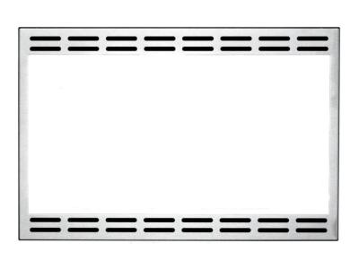24" GE Trim Kit for Microwave Stainless Steel