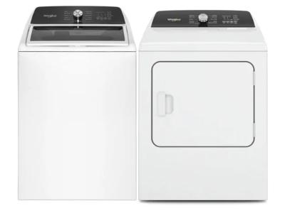 Whirlpool 5.3 Cu. Ft. Top Load Washer and 7.0 Cu. Ft. Top Load Electric Dryer
