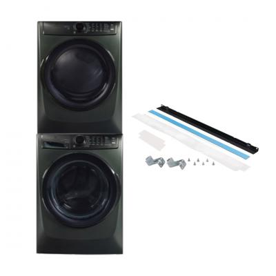 27" Electrolux 5.2 Cu. Ft. Front Load Washer 8.0 Cu. Ft. Gas Dryer and Stacking Kit