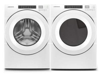 27" Amana Front Load Washer and Front Load Electric Dryer