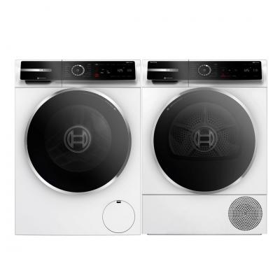 24" Bosch 500 Series Compact Washer and 500 Series Heat Pump Dryer