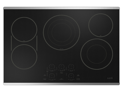 30" Café Touch Control Electric Cooktop in Stainless Steel