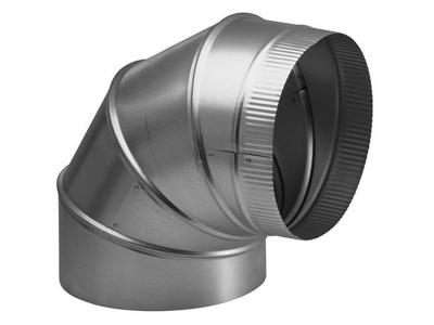 Best 8" Round Elbow Duct for Range Hoods and Bath Ventilation Fans