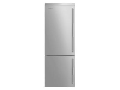27" SMEG SPR Botton Mount Freestanding Left-Hinge Refrigerator