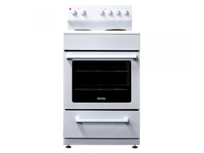 24" Danby 2.5 Cu. Ft. Slide-In Electric Range with Rear Controls