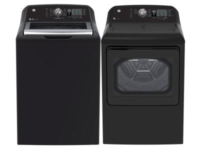 27" GE 5.3 Cu. Ft. Top Load Washer and 7.4 Cu. Ft. Top Load Electric Dryer