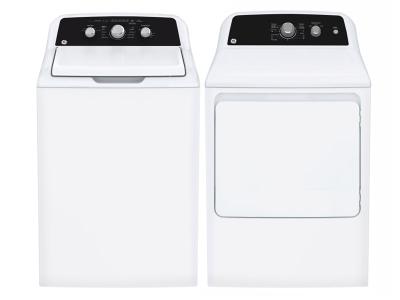 27" GE 4.4 Cu Ft. Top Load Washer and 6.2 Cu. Ft. Top Load Electric Dryer