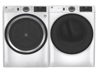 28" GE Front Load Washer With Built-in Wifi And Electric Dryer With Built-in Wifi