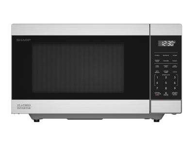 Sharp Flatbed Countertop Microwave Oven with Inverter Technology