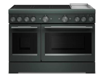 48" KitchenAid 6-Element Induction Freestanding Commercial-Style Range with Griddle