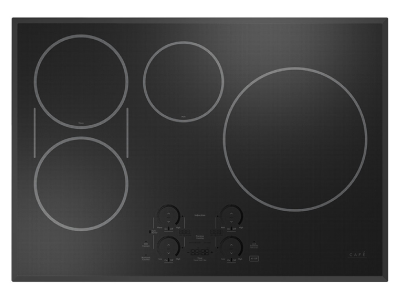 30" Café Built-in Touch Control Induction Cooktop in Black