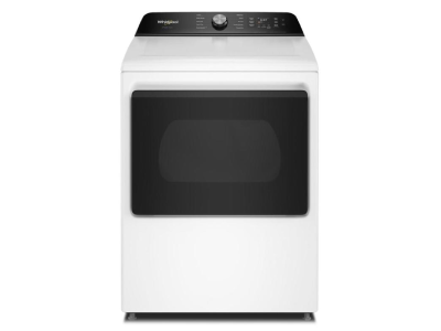 27" Whirlpool 7.5 Cu. Ft. Smart Gas Top Load Dryer with Steam Iron and AI Dry