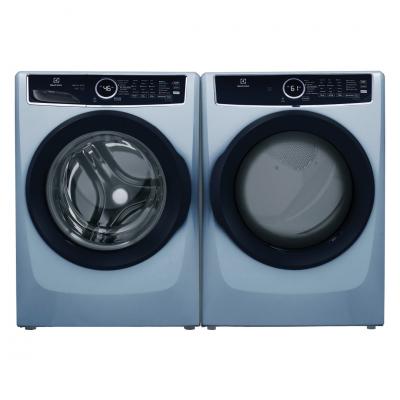 27" Electrolux 5.2 Cu. Ft. I.E.C Front Load Washer and 8.0 Cu. Ft. Front Load Electric Dryer