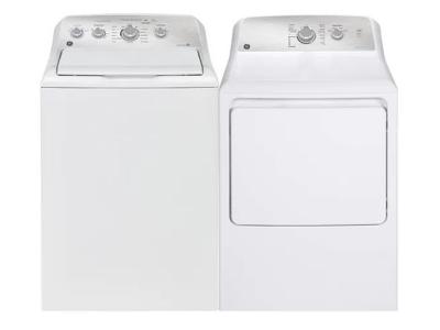 27" GE 4.9 Cu. Ft. Top Load Washer and 7.2 Cu.Ft. Capacity Top Load Electric Dryer