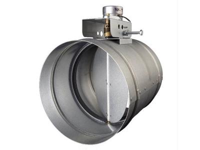 10" Best Automatic Make-Up Air Damper - Direct Wire