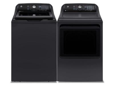 27" GE 5.3 Cu. Ft. Top Load Washer and 7.4 Cu. Ft. Top Load Electric Dryer