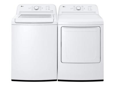 27" LG 4.1 Cu. Ft. Top Load Washer and 7.3 Cu. Ft. Electric Dryer