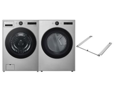 27" LG Washer & Dryer Set with stacking Kit