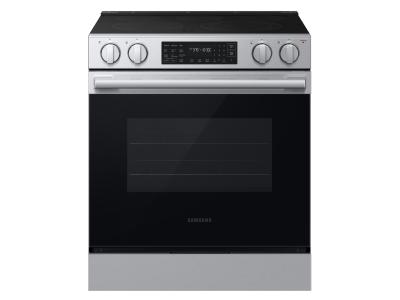 Samsung 6.3 Cu. Ft. Electric Slide-In Range True Convection with Air Fry Max | Air Sous Vide