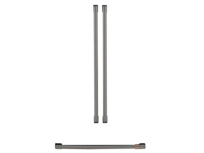 Café Refrigeration Handle Kit In Brushed Black