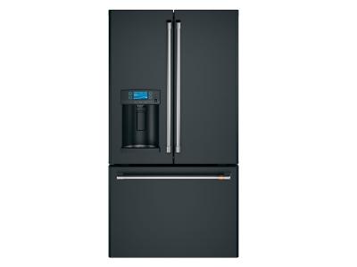 36" Café 22.2 Cu. Ft. Energy Star Counter-Depth French-Door Refrigerator with Hot Water Dispenser