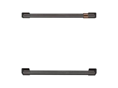 Café Undercounter Refrigeration Handle Kit in  Brushed Black
