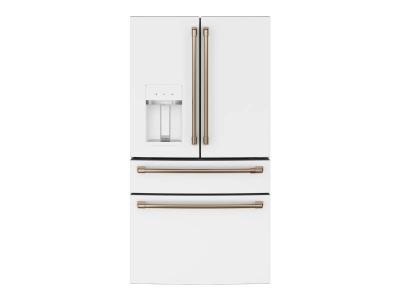 36" Café 27.8 Cu. Ft. Smart 4-Door French-Door Refrigerator