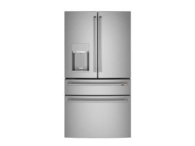 36" Café 27.8 Cu. Ft. Smart 4-Door French-Door Refrigerator