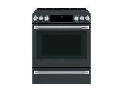 30" Café 5.7 Cu. Ft. Slide-In Front Control Radiant And Convection Range