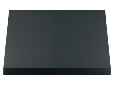 30" Café Wall Mount Commercial Hood In Matte Black