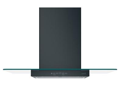 30" Café Wall-Mount Glass Canopy Chimney Hood