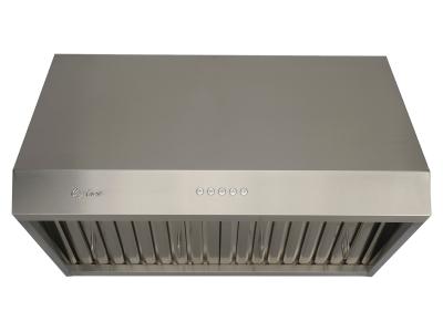 36" Cyclone Pro Collection Undermount Range Hood In Stainless Steel