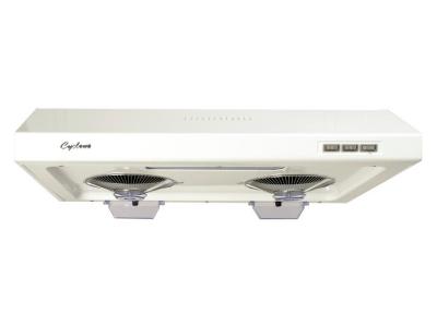 30" Cyclone Classic Collection Undermount Range Hood In White