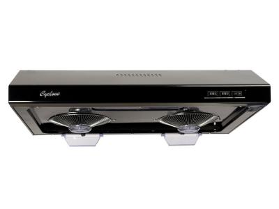 30" Cyclone Classic Collection Undermount Range Hood In Black