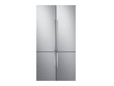 42" Dacor Contemporary French 4-Door Panel Kit In Silver Stainless Steel